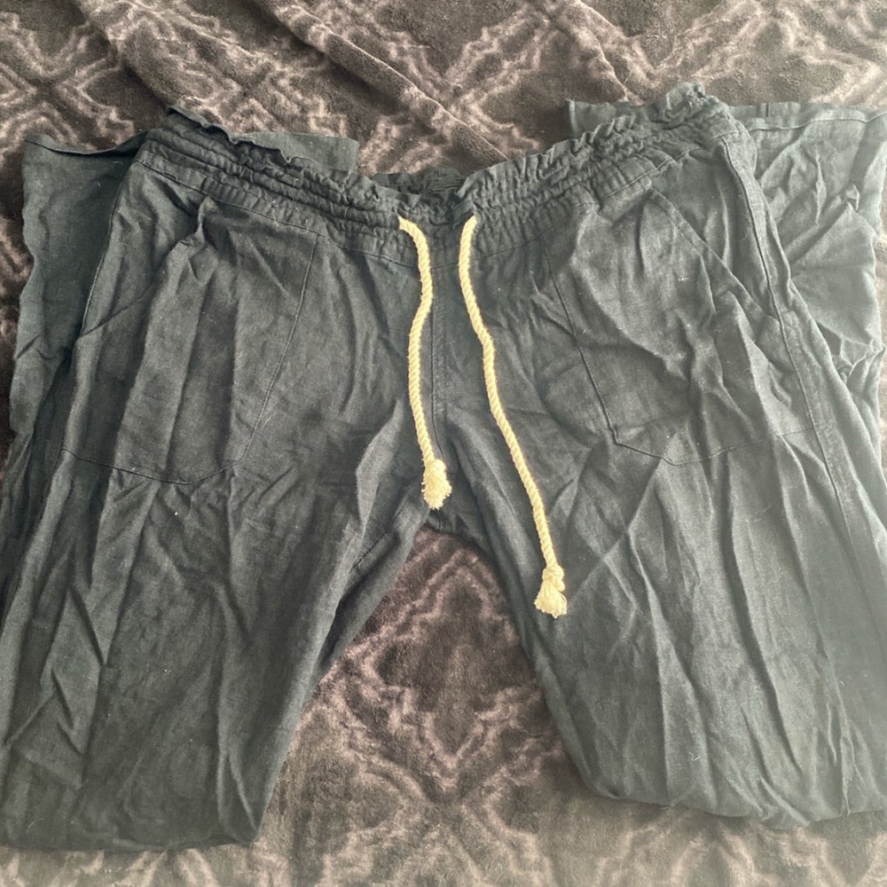 Roxy linen pants